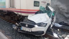 Los j�venes leoneses que iban en la parte delantera del coche arrollado en Lugo se llevaron la peor parte.