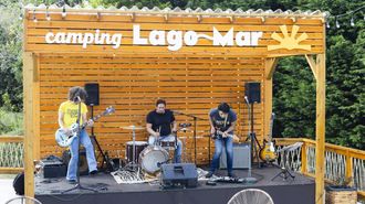 Concerto no c�mping Lago-Mar, en imaxe de arquivo