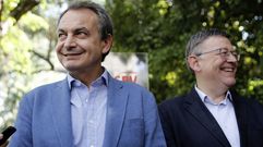 Zapatero, junto a Ximo Puig