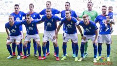 Once del Real Oviedo ante el Sevilla Atl�tico