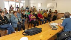Al encuentro promovido por el BNG asistieron numerosos afectados