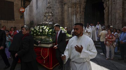 Procesin de Corpus Christi en Ourense.