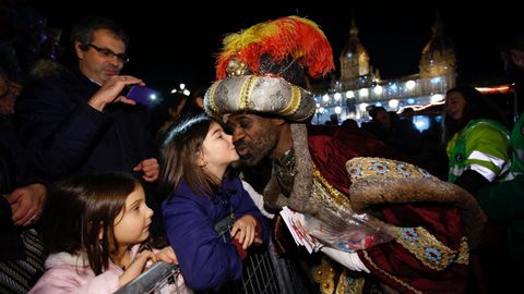 Los Reyes Magos, en A Coru�a