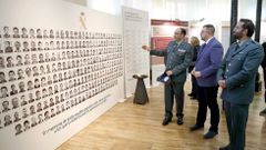  El presidente del Principado de Asturias, Adri�n Barb�n (d), visit� hoy martes la exposici�n  Guardia Civil, 175 a�os a tu lado 