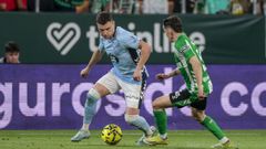Ferran Jutgl�, que lleva cinco goles en liga con el Celta, tiene pendiente estrenarse en Europa.