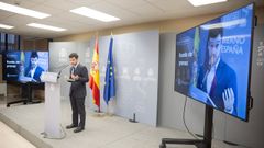 El ministro de Derechos Sociales, Consumo y Agenda 2030, Pablo Bustinduy