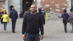 Humberto Teixeira trabaja en una empresa de madera de A Estrada y, tras pasar el covid, sigue viajando por diferentes pa�ses por motivos laborales