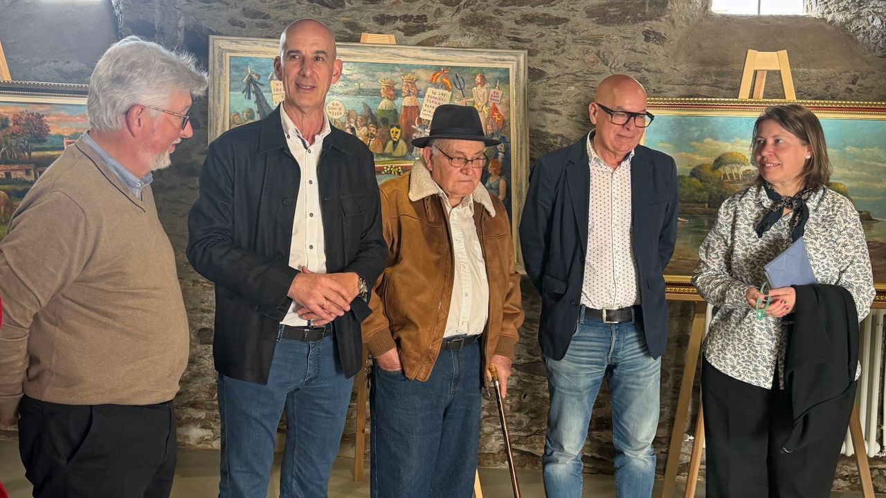 Curtis une el talento de Lucía Torres y Xosé Casal en una exposición que exalta la identidad gallega