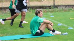 �lvaro Juan, jugador del Racing de Ferrol