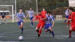 Imagen de archivo del partido que disputaron Uni�n y Portomar�n en el campo de Vilas.