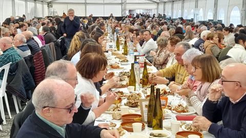 Festa do Marisco do Barqueiro, en su pasada edicin.