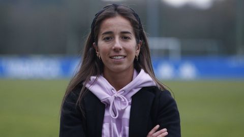 Cris Mart�nez posa para La Voz durante una entrevista reciente.