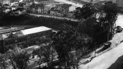 De la antigua estaci�n del Norte sali� el primer tren comercial que uni� A Coru�a con Lugo. 