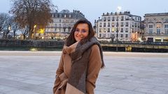 Irene Arto Escudero, en una foto tomada en Bayona (Francia), donde reside actualmente