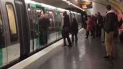 Acto racista en el metro de Par�s