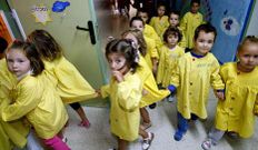 Imagen de comienzo de curso en el CEIP O Cantel, de Foz.
