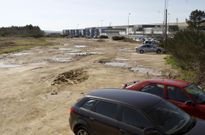 Aspecto que presenta el terreno municipal en el que est� previsto acondicionar un aparcamiento. 