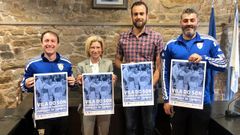 Pablo Carou, Esperanza Meil�n, Juan Pouso y Osiris Romay presentaron el campeonato.