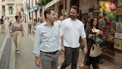 Juanma Moreno y �lvaro Queipo