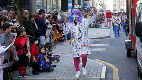 Desfile de Carnaval en Pontevedra