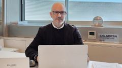 Carlos Negreira, no seu despacho en Exlabesa