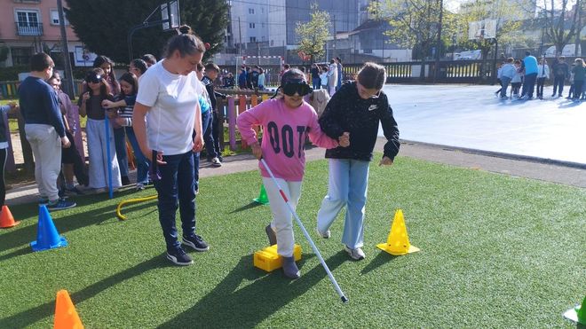 Uno de los ejercicios realizados en la jornada