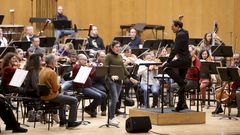 La orquesta lleva toda una semana de ensayos para preparar los dos programas