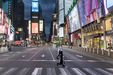 Times Square (Nueva York), casi vaco por el coronavirus
