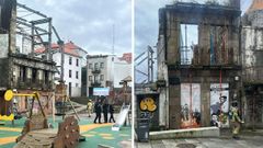 Cae parte del muro de la casa natal de Carvalho Calero