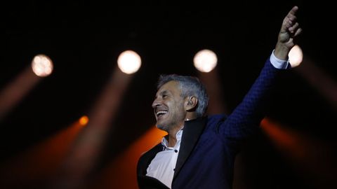 Sergio Dalma en un concierto en 2018 en A Corua