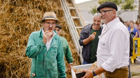 Meira reivindic� los trabajos acestrales del campo en una nueva edici�n de la Festa da Malla.