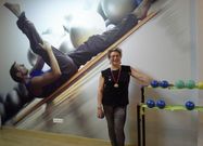 Marlene Riffo abri� su estudio de pilates en Ribeira. 