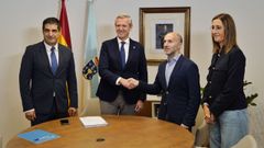 El delegado territorial acompa�� a Rueda y la exconcejala Susana G�mez, a J�come.