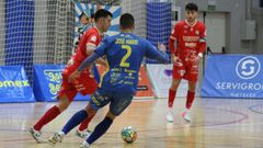 David Pazos tuvo un papel destacado al firmar un doblete en los primeros siete minutos.