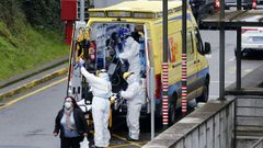 En el hospital Montecelo hab�a este viernes 84 pacientes covid en planta y 20 graves en la uci