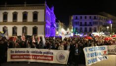La manifestaci�n del pasado viernes sac� a la calle a miles de pontevedreses. 