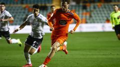Williot Swedberg, en el anterior Salamanca CF- Celta de Copa del Rey.