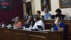 Parte de los concejales del equipo de gobierno