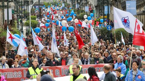 Manifestación de Vigo.