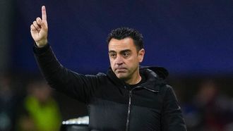 Xavi Hern&aacute;ndez durante su etapa como entrenador del Barcelona