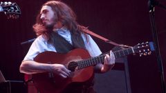 Carlos Ares en su concierto en Santiago.