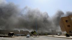 La ciudad de Raqqa fue una de las atacadas por la aviaci�n de Al-Assad