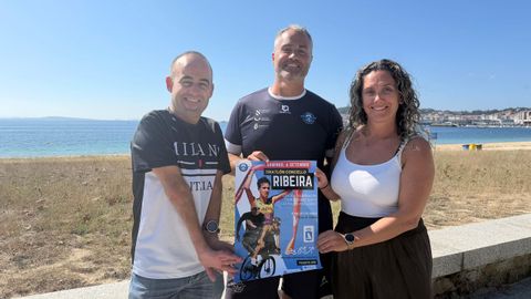 Vidal, Ageitos y R�os presentaron las pruebas en el paseo de Coroso.