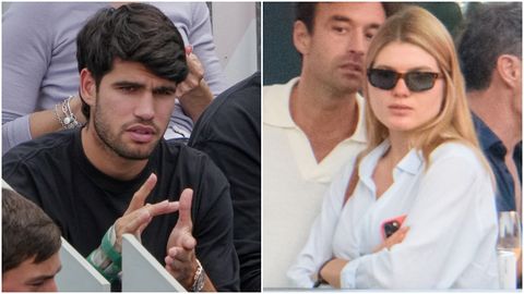 Carlos Alcaraz y Victoria Iglesias se conocieron en Wimbledon en el 2025