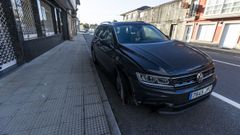 Veh�culo que conduc�a el vimianc�s fallecido.