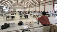 Pabellones de FIMO durante el desarrollo una oposición en una convocatoria anterior.