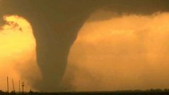 As� se acerc� el temible tornado de Oklahoma