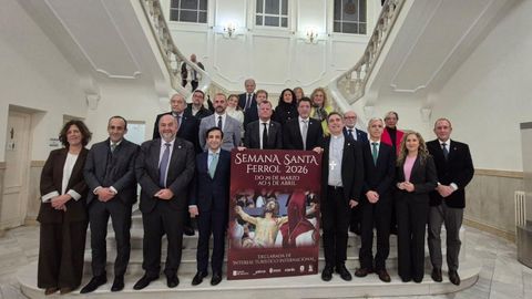 Presentaci�n del cartel de la Semana Santa de Ferrol