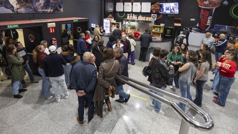 Los cines ceenses se llenaron ya desde la primera sesi�n de ayer, domingo