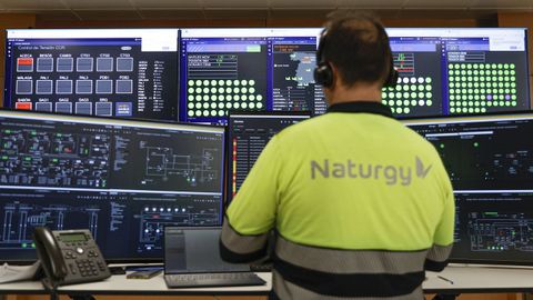 Centro de control remoto de Naturgy en Sagunto (Valencia), desde el que opera las 17 centrales de ciclo combinado que tiene en Espa�a.